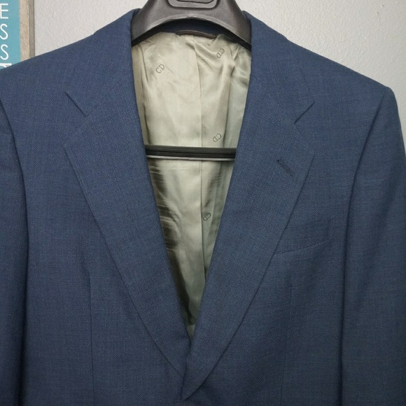 Christian Dior Blue Monsieur Men's Blazer 40S - Picture 5 of 7